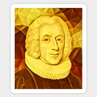 Hans Egede Golden Portrait | Hans Egede Artwork 8 Sticker